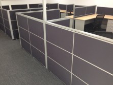 Staxis Screen 1200 High Tile Based. 3 X 400mm Fabric Tiles